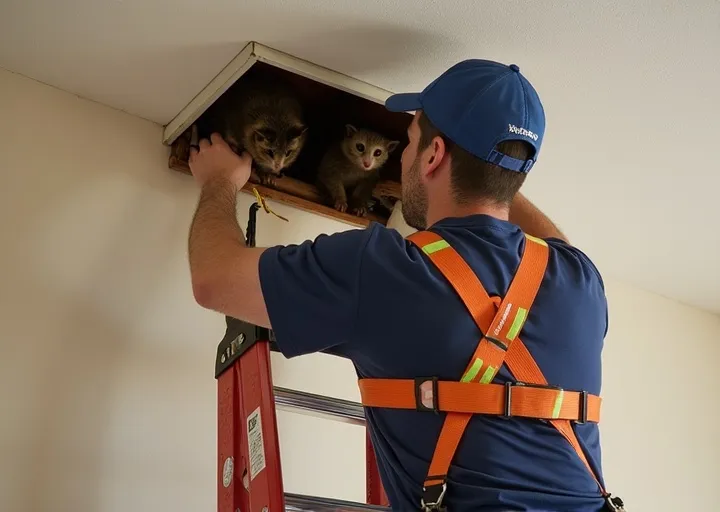 Safe Roof Cavity Access Pinkenba